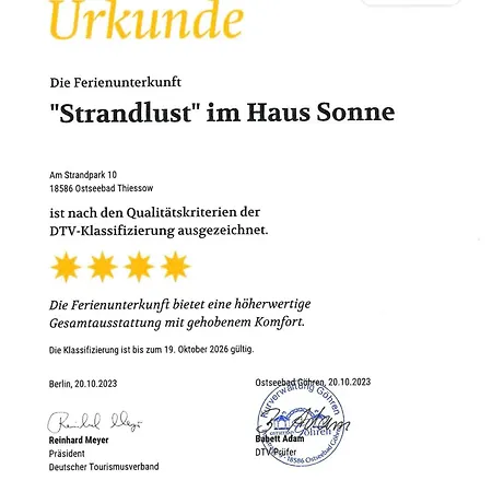 Haus Sonne, 06 Strandlust Thiessow